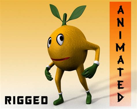 Rig Animation Character Mango Max