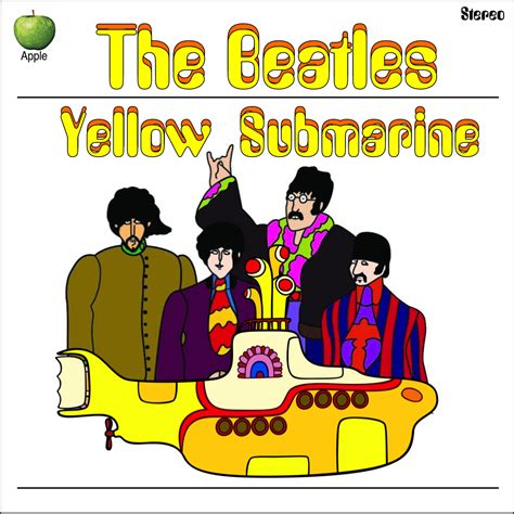 Beatles Yellow Submarine Cover Art