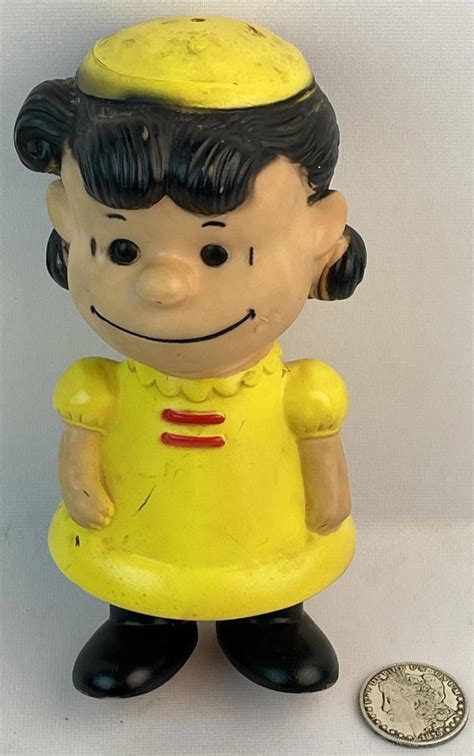 Lot Vintage 1961 Peanuts Lucy Character Doll United Feature Syndicate