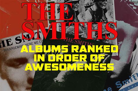The Smiths Albums Ranked In Order Of Awesomeness