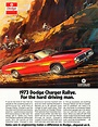 1973 Dodge Charger Rallye Edition ad | CLASSIC CARS TODAY ONLINE