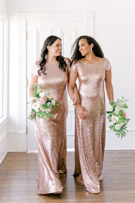 Champagne Velvet Bridesmaid Dress With Cap Sleeves Hi Miss Puff