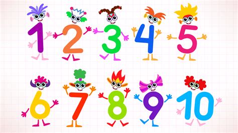 Super Numbers Children Learn To Write Number In Kindergarten Babies