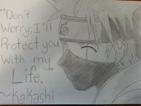 Kakashi has some memorable quotes on naruto, but some of these this quote is an admission of failure from kakashi, and it is something that, on the surface, isn't something you want to hear from a. Kakashi Quotes And Sayings. QuotesGram
