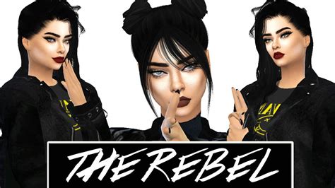 The Sims 4 The Rebel Collab W Kpopsimmer Create A Sim Youtube