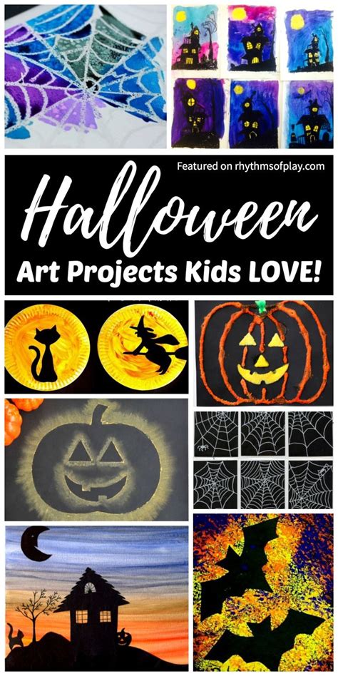 Halloween Art Projects For Kids That Are Easy And Fun To Do With The