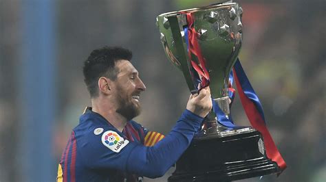 Barcelona Win La Liga Lionel Messi Seals Latest Title After Win Over