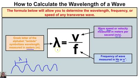 How To Calculate The Wavelength Of A Wave When Wave Speed And Frequency