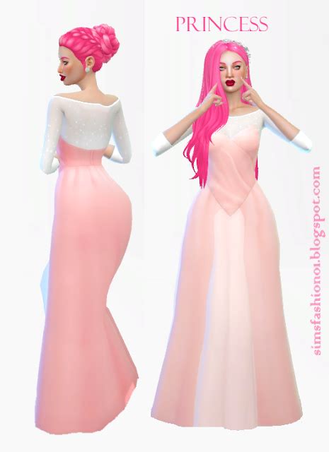 Sims 4 Toddler Princess Dress Cc