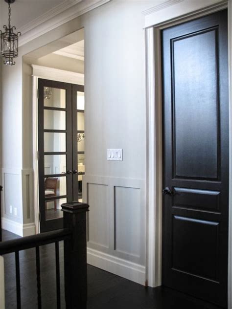Changing the color of an interior door can take a room from drab to fab. Grey Painted Interior Doors - Rooms For Rent blog