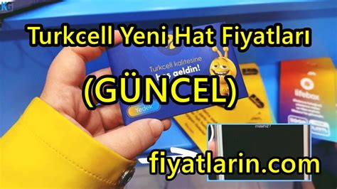 Turkcell Hat Fiyatlar Yeni Fatural Faturas Z Fiyatlarin Com