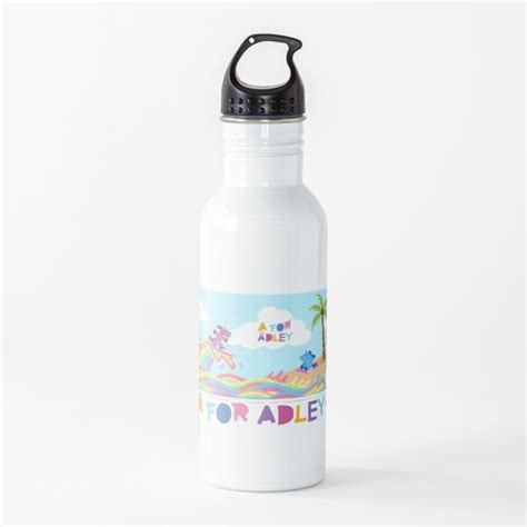 A For Adley Merry Christmas Water Bottle For Sale By Marwa Ah Redbubble