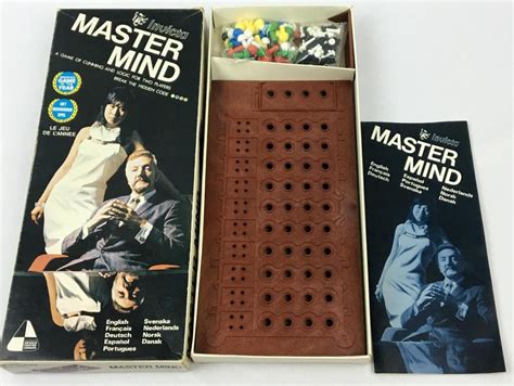 Sold Price Vintage 1972 Original Mastermind Board Game Invicta Games