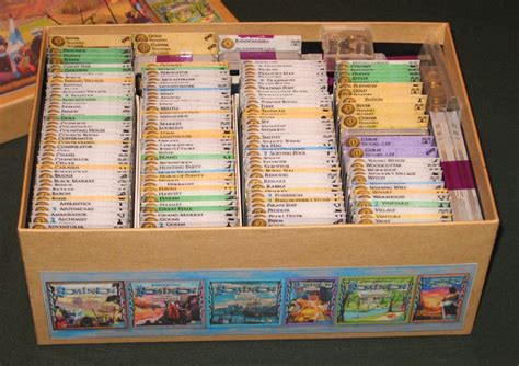Print a board game template you should already have an idea about the rules of your game. THE CREATIVE GAMER - Game Bit Storage Obsession - Dominion ...