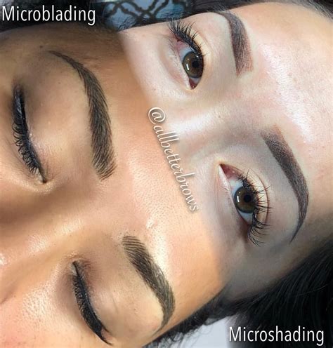 Here's what you need to know about it. All Better Brows on Instagram: "Microshading vs ...