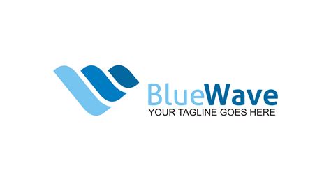 Blue Wave Logo Logos And Graphics