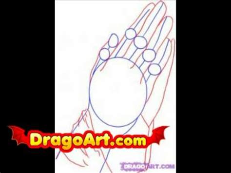 The reason that drawing hands is so challenging is because there are so many forms that have to be drawn in perspective. How to draw praying hands, step by step - YouTube