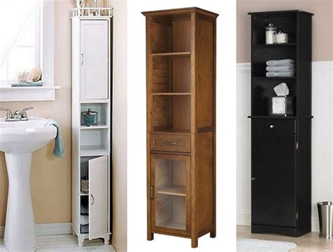 Get all of your bathroom supplies organized and stored with a new bathroom cabinet. Stunning black bathroom storage cabinet image of: bathroom ...