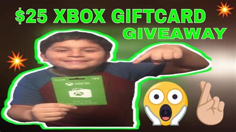 In this article, i will tell you the way to get free xbox gift card codes to generate 25$ xbox gift card totally free.our free xbox gift card code generator provide always fresh and new code. $25 XBOX GIFT CARD GIVEAWAY - YouTube
