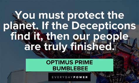 Optimus Prime Quotes From The Transformers Autobot Leader Daily