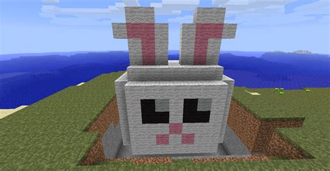 Minecraft Bunny By Dodg E On Deviantart