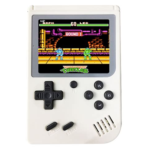 Rs 6a Retro Mini Handheld Game Console 30 Inch 8 Bits Color 500 Games