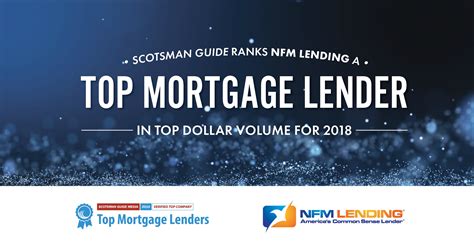 NFM Lending ranked in the Top Mortgage Lenders 2018 - NFM Lending