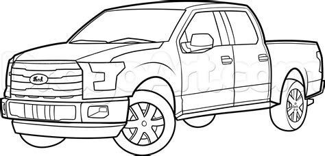 Toyota Tundra Coloring Pages At Free Printable