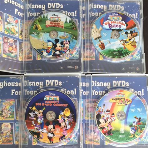 Mickey Mouse Clubhouse Dvd Lot