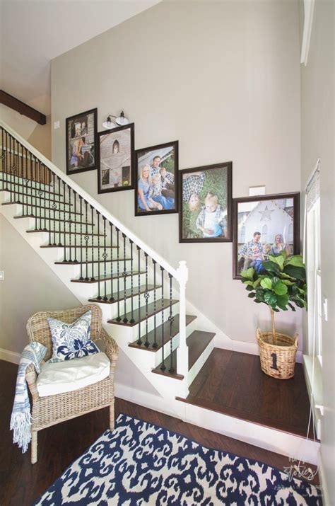 How To Create A Stairway Picture Wall Stairway Picture Wall