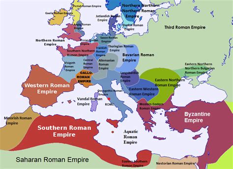 Map Of Europe 500 Ad Map