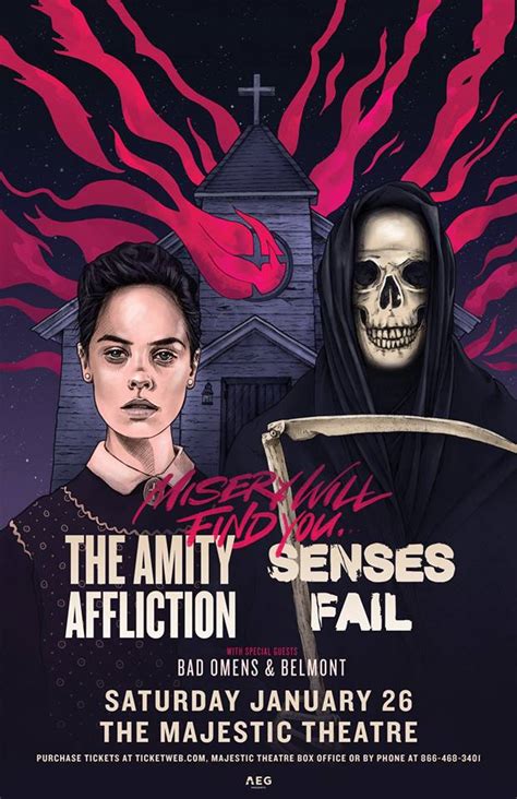 Hip In Detroit Win Tickets To See The Amity Affliction And Senses Fail