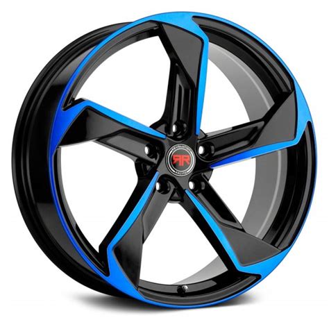 W sportowej jeździe lub wyścigach revolution 29 jest idealny na każdym terenie. REVOLUTION RACING® RR20 Wheels - Black with Blue Face Rims ...