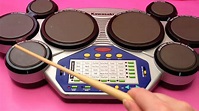 Kawasaki Kids Drum Toy with Classic & Electronic Drum Plus Sound ...