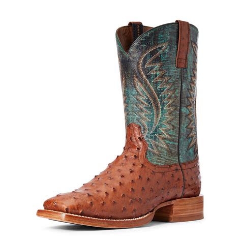 Gallup Western Boot Boots Western Boots Ostrich Leather