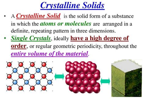 Ppt Chapter 1 Crystal Structure Powerpoint Presentation Free