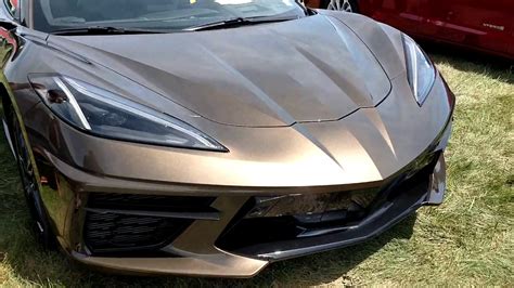 Zeus Bronze C8 Corvette Stingray Walk Around In Full Sunlight Youtube