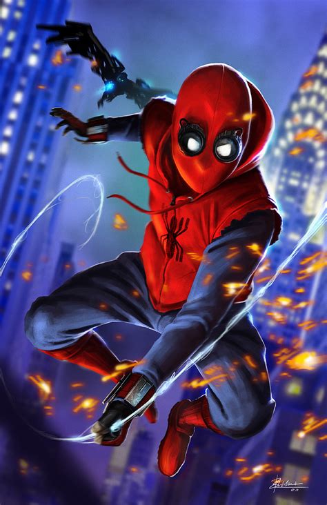 Spider Man Homecoming Fan Art By Ben Wilsonham On Deviantart