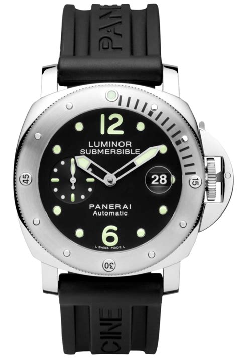Rubber Watchband For Panerai Submersible Rubber B
