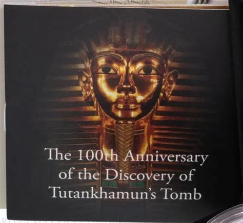 2022 Uk 100th Anniversary Discovery Of Tutankhamuns Tomb Silver Proof