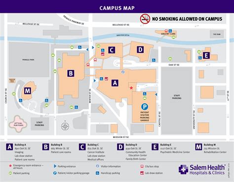 Salem Hospital Campus Map Campus Map