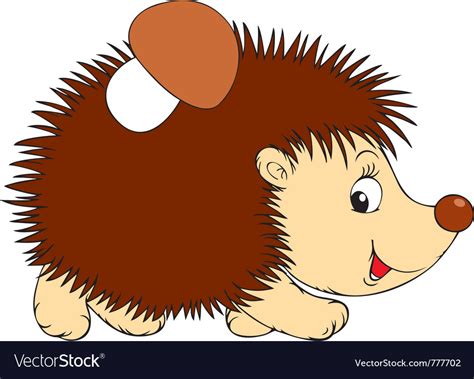 Hedgehog Royalty Free Vector Image Vectorstock