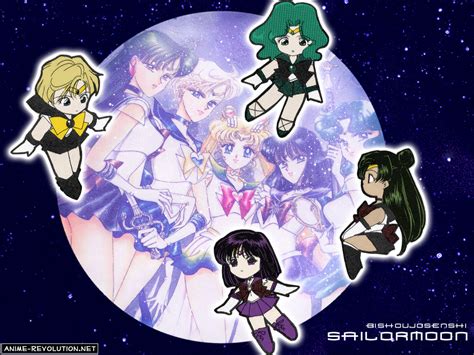 Chibi Kaiou Michiru Meiou Setsuna Sailor Moon Sailor Moon Character Sailor Neptune Sailor