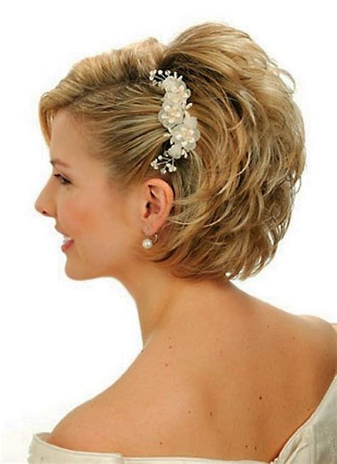 Short haircuts without styling for curly and straight hair: 25 Most Favorite Wedding Hairstyles for Short Hair - The ...