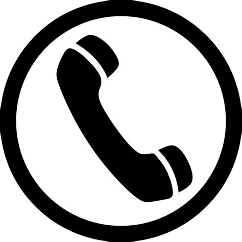 Telephone Icon Vector Free Download 287362 Free Icons Library
