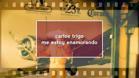 Me Estoy Enamorando Cover Carlos Trigo Youtube