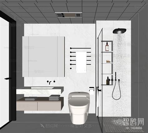 Modern Toilet Sketchup Model Download Model Id128935109 1miba