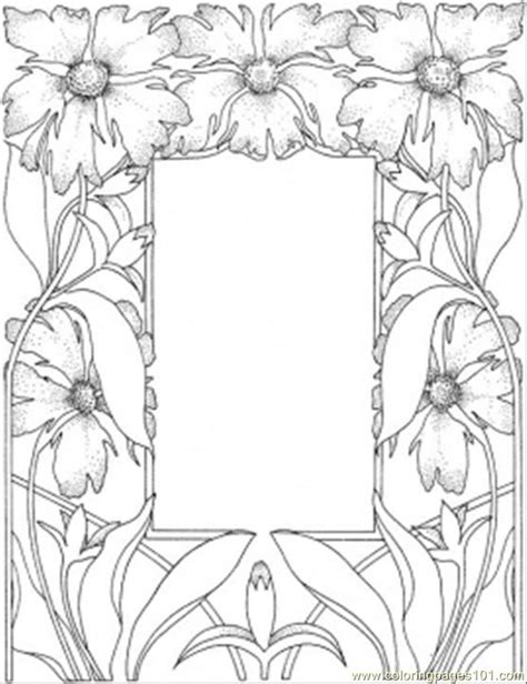 Frames Coloring Pages Printable Coloring Pages