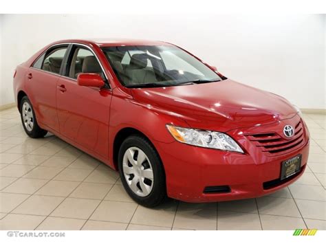 Replacing the xv30 series, the xv40 represented the sixth generation of the toyota camry in all. 2009 Barcelona Red Metallic Toyota Camry LE #83499870 ...