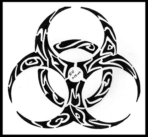 Tribal Biohazard Clipart Best